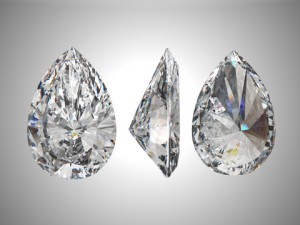 Example of Pear Cut Diamond